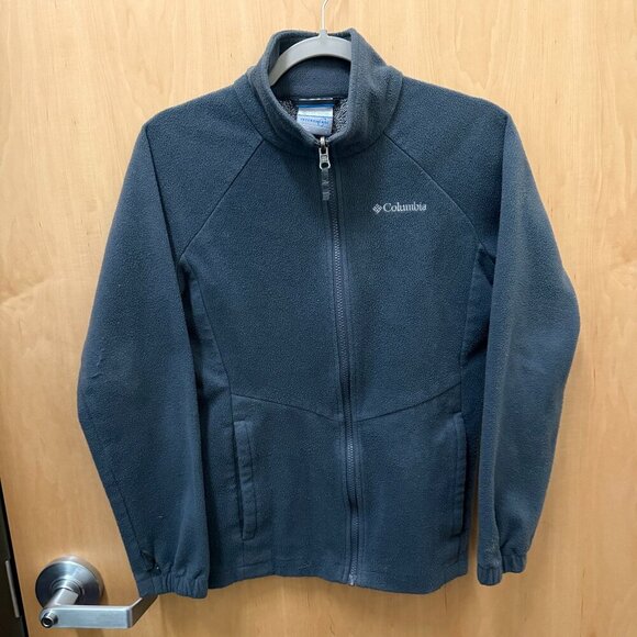 Columbia Interchange Full-Zip Fleece Jacket Women’s L – Slate Gray - Picture 1 of 5